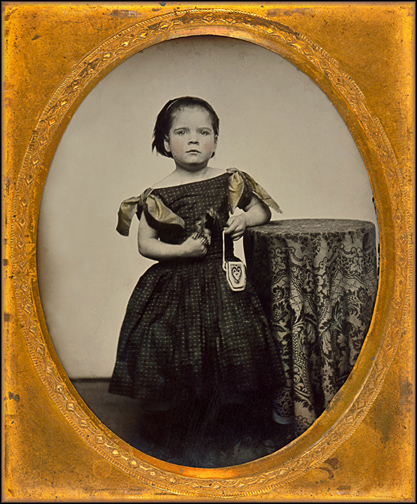 1/6 Plate Ambrotype – mid 1850's